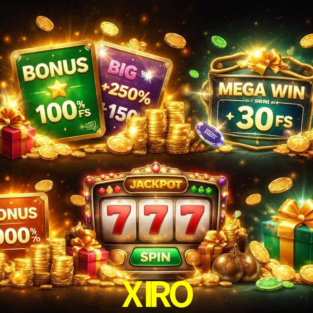 Tipos de bonos XIRO incluyendo recompensas de bienvenida y promociones continuas